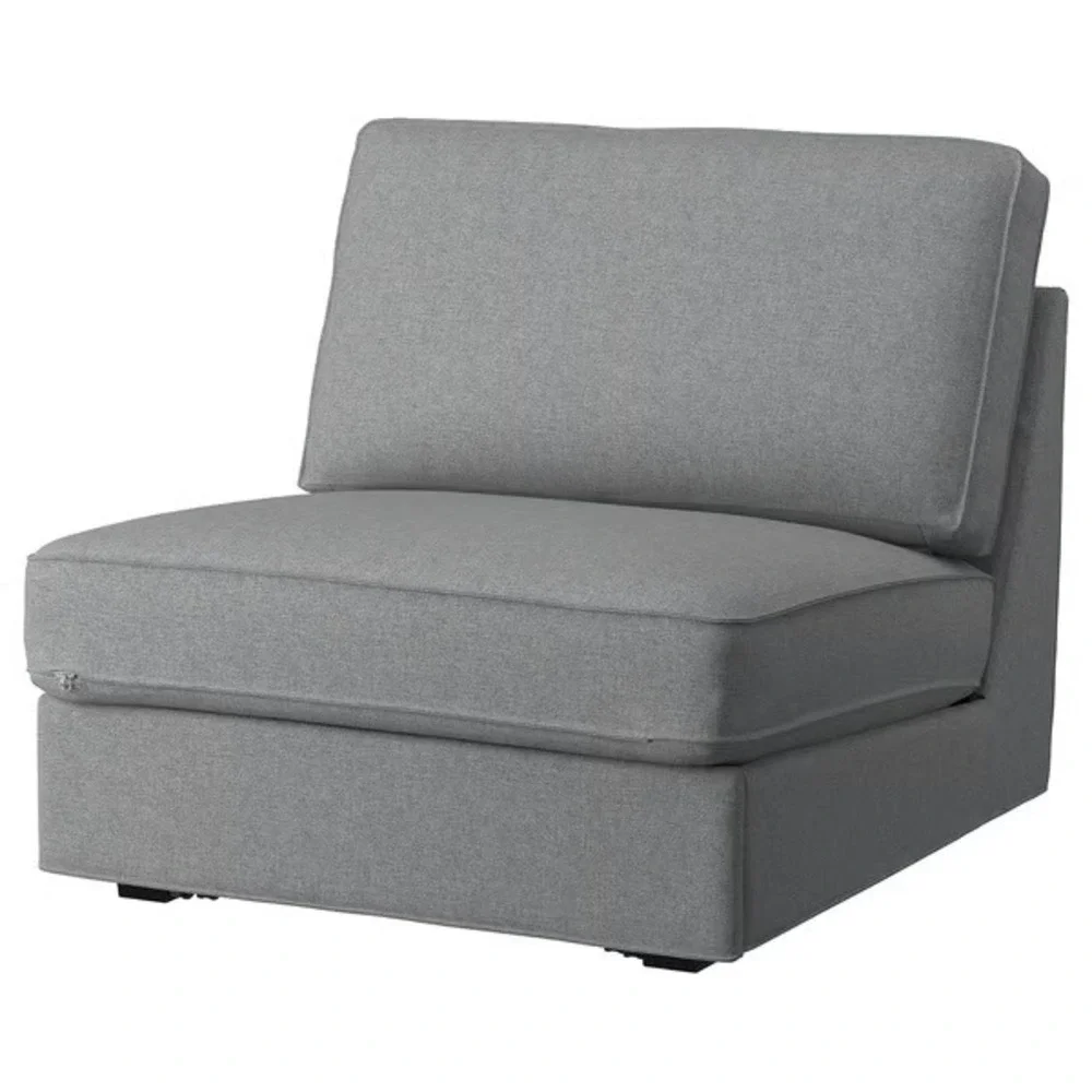 IKEA Kivik Cover for 1-seat sleeper sofa, Tibbleby beige/gray 405.275.71 New